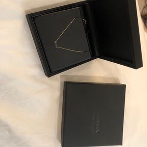 Dana Rebecca Slyvie Rose Diamond Bar necklace